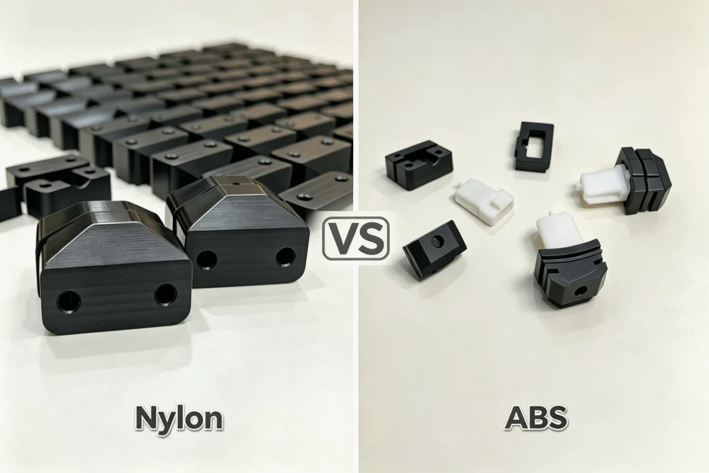 Nylon vs ABS custom parts