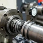 GD&T runout inspection with dial indicator